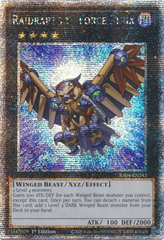 Raidraptor - Force Strix - RA04-EN243 - (Quarter Century Secret Rare) - 1st Edition